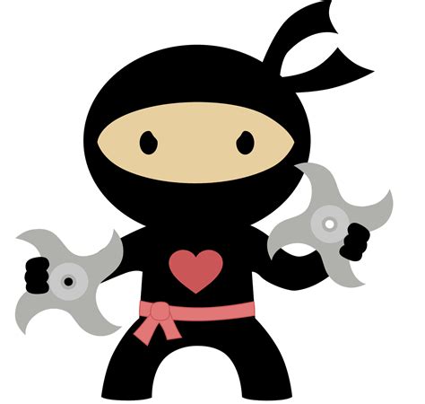 Ninja clipart valentine, Ninja valentine Transparent FREE for download ...