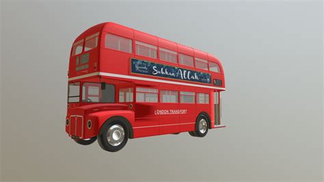 London Bus - 3D model by nuralam018 [2724216] - Sketchfab