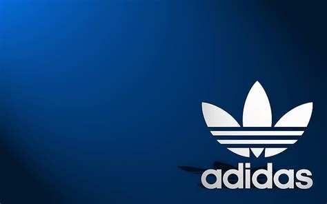 2560x1440px | free download | HD wallpaper: Adidas Logo Blue Background ...