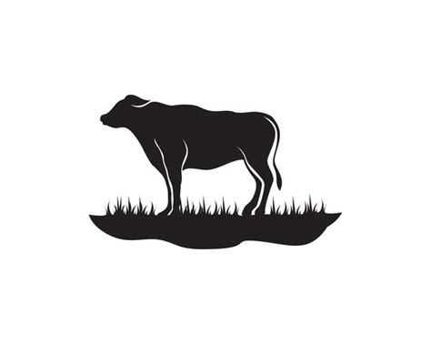 Cow Logo Template vector icon illustration 626774 Vector Art at Vecteezy