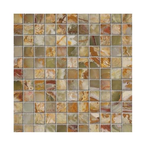 MSI Green Onyx Tile Backsplash SMOT-GONYX-1X1P | Home Decor AZ