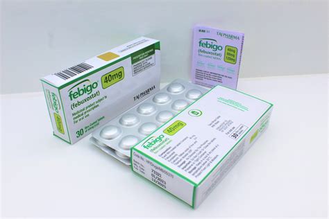 Febuxostat Tablet 40mg Manufacturer India, Pioneer Supplier.