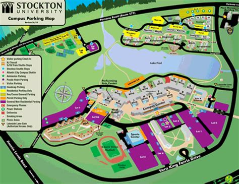 Maps & Directions - Parking & Transportation | Stockton University