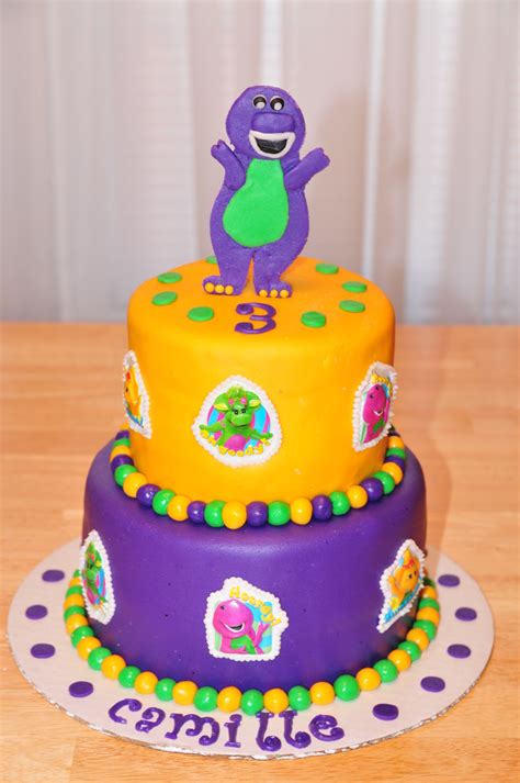 Barney Birthday - CakeCentral.com