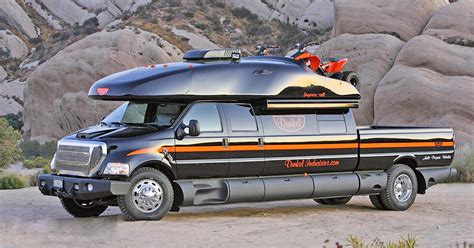 This Giant Ford F-650 RV Truck Gives You The Ultimate Off-Road Camping ...