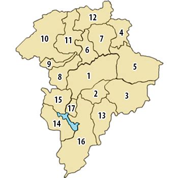 Mapa de los municipios del departamento de Guatemala | Aprende ...