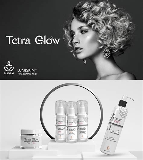 Tetra Glow - Skin Care on Behance