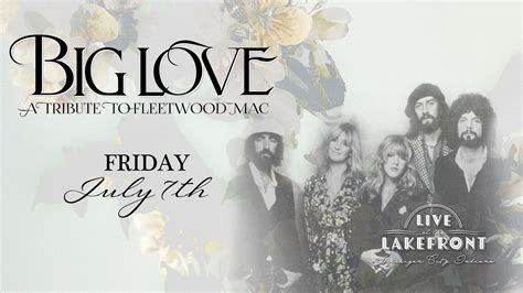 Fleetwood Mac Tribute - Big Love | Live at the Lakefron