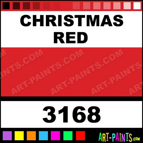 Christmas Red Multipens Ceramic Paints - 3168 - Christmas Red Paint ...