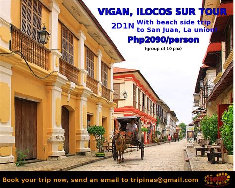 TRIPinas Travel and Tour Ventures: Vigan tour