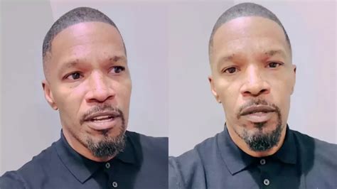 Emotional Jamie Foxx Assures Fans: 'I'm Not Blind' After Health Scare - Watch His Tearful Video ...