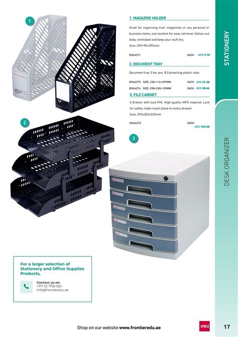 Deli Stationery Catalogue 2020 by FrontierEducation - Issuu