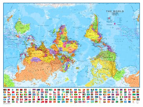 Upside Down Map Perspective, 미술작품 Tony Rubino로 | Artmajeur