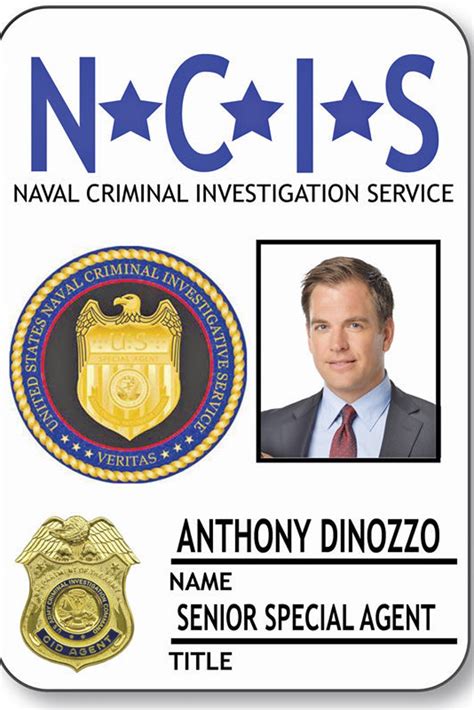 ANTHONY DINOZZO Senior Special Agent From NCIS Magnetic - Etsy