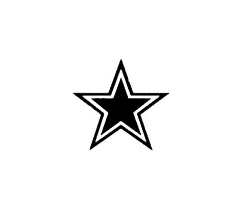 Wall Sticker Decal Quote Vinyl Dallas Cowboys Star Wall Decal Decor-in ...