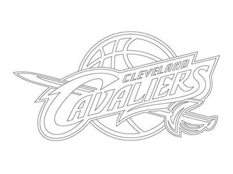 Kolorowanka Cleveland Cavaliers Logo. Pobierz, wydrukuj lub pokoloruj ...