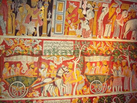 Sri lanka, Temples and Wall paintings on Pinterest