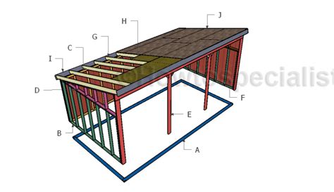 Loafing Shed Roof Plans | HowToSpecialist - How to Build, Step by Step DIY Plans