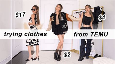 trying clothes from TEMU | affordable + trendy outfits under $50 - YouTube