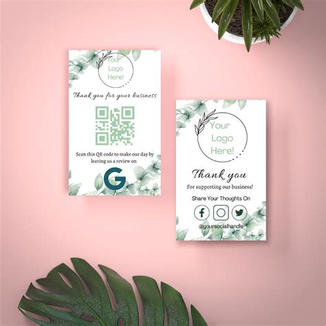 Editable Review Card Template Download Review Card Template - Etsy