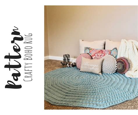 Crochet Circle Rug Pattern