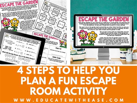 4 Steps to Help You Plan a Fun Escape Room Activity