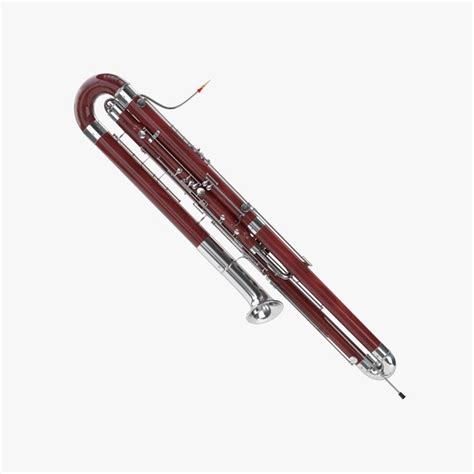 3D Contrabassoon model - TurboSquid 1738688