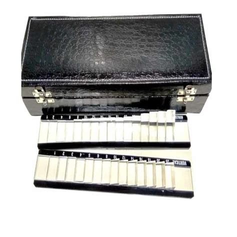 Prism Bar Vertical & Horizontal Set With Wooden Case ISO CE