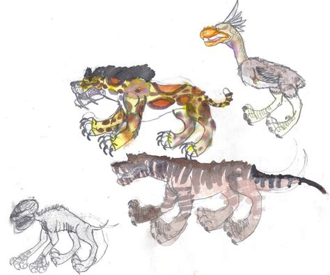 Primeval Creatures by masonday on DeviantArt