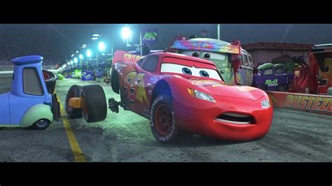 Cars 3 McQueen Crash Scene [4K] Cars 3 Storm Front (2017) Cars 3 Crash ...