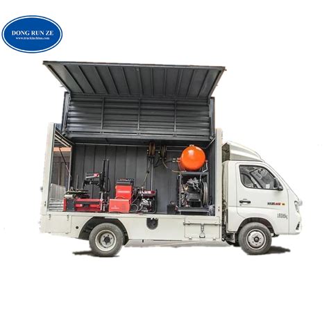 Mini Mobile Tire Workshop Truck (FORLAND SERVICE WORKSHOP TRUCKS With ...