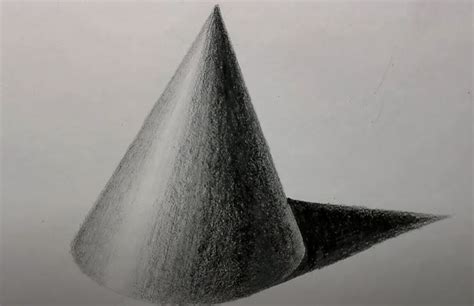 How To Draw A 3d Cone Drawingforall Net - vrogue.co