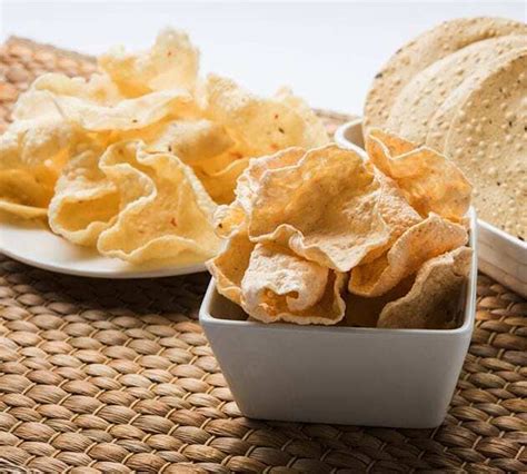 Papadum Papad Crisp Cracker Snack Food Round Flatbread Papal Indian Sri Lankan Papadam Recipe - Etsy