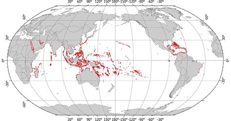 Where are coral reefs located? | Encounter Edu