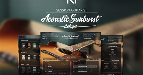 Native Instruments releases Session Guitarist: Acoustic Sunburst Deluxe