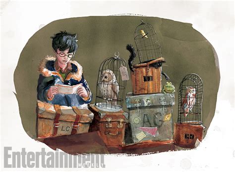 Harry potter book illustrations - masafashion