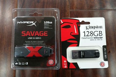 Kingston DataTraveler Elite G2 and HyperX Savage USB Flash Drives ...