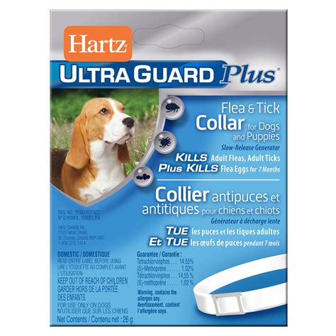 Hartz® UltraGuard Plus® Flea and Tick Collar for Dogs and Puppies / Collier contre les puces et ...