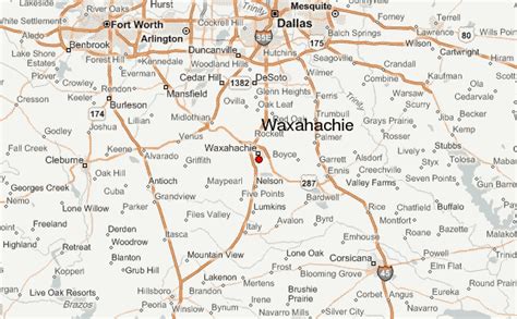 Waxahachie Tx Zip Code Map - United States Map