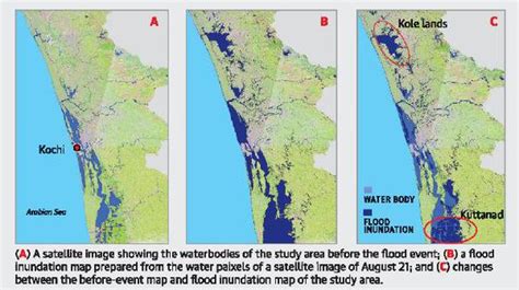 Researchers use satellite data for flood mapping - The Hindu