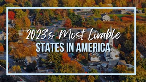 Top 10 BEST STATES To Live In America For 2023 - YouTube