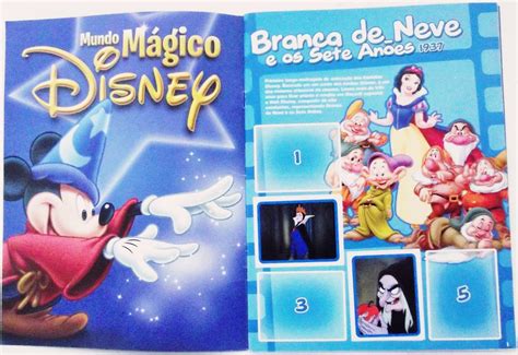 Albúm De Figurinhas Mundo Mágico Disney 2012 Imcompleto - R$ 18,00 em Mercado Livre