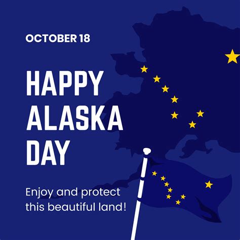 Alaska Day Instagram Post in PSD, Illustrator, SVG, JPG, EPS, PNG ...