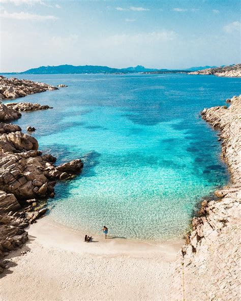 An amazing little beach in Sardinia, Italy. Look at the water- it's ...