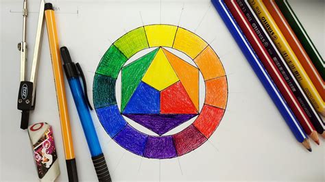 12 Step Color Wheel Template