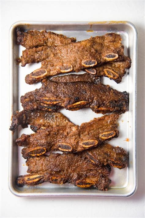 LA Galbi (Korean BBQ Short Ribs) - The Flavor Bender