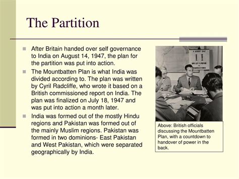 PPT - The Partition of India PowerPoint Presentation, free download ...