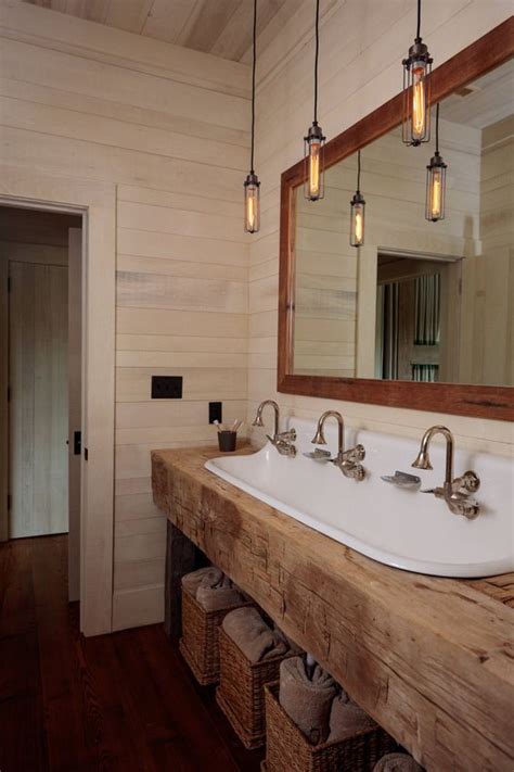 60 Cozy Barn Bathroom Design Ideas - DigsDigs