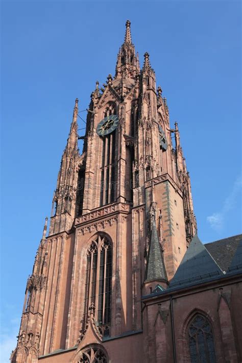 Frankfurt Dome Cathedral stock photo. Image of history - 22167564