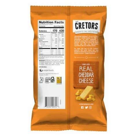 G.H. Cretors Cheddar Cheese Popcorn, 6 pk / 2.5 oz - Kroger